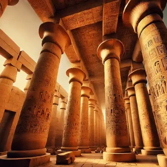 Blog 6 Tausende Besucher im Tempelkomplex von Karnak - Ägypten