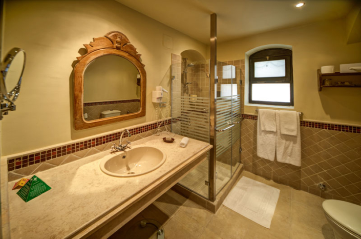 Dawar El Omda Renovated Bathroom wide