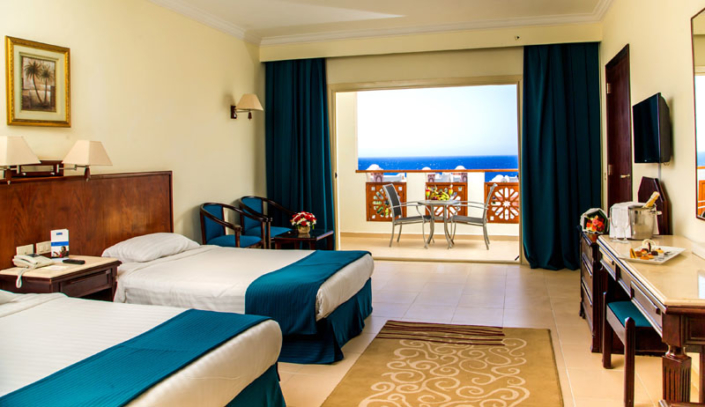 Deluxe twin beds Serenity Makadi Beach
