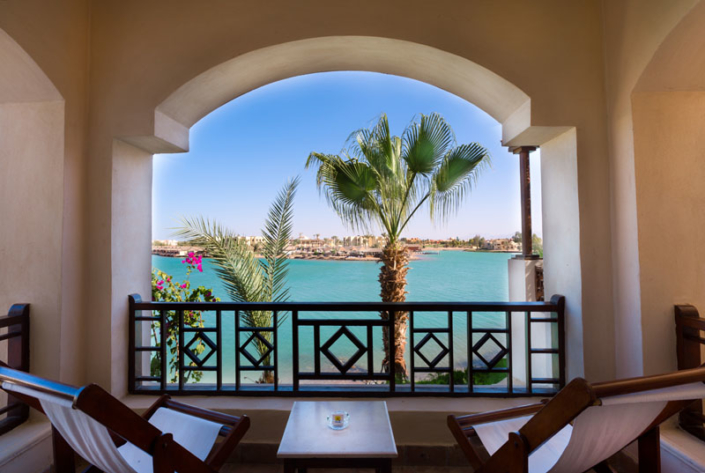 Sultan Bey Hotel El Gouna Lagoon room View Terrace